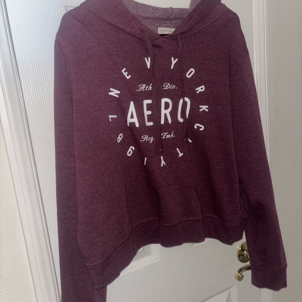 AEROPOSTALE Pullover Crop
Hoodie Womens Size XL